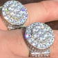 5ctw Large Round Diamond Hip Hop Ring  customdiamjewel   