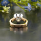 Heart Lab-Grown Diamond Two Tone Ring
