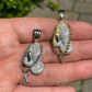 Praying Hands With Cross Pendant Necklace  customdiamjewel   