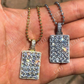 6CTW Dog Tag Hip Hop Pendant  customdiamjewel   