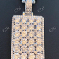 6CTW Dog Tag Hip Hop Pendant  customdiamjewel   