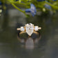 Pear Trilogy Lab-Grown Diamond Ring
