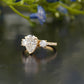 Pear Trilogy Lab-Grown Diamond Ring