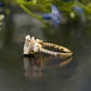 Pear Trilogy Lab-Grown Diamond Ring