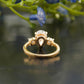 Pear Trilogy Lab-Grown Diamond Ring