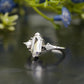 Hexagon Lab-Grown Diamond Trilogy Ring