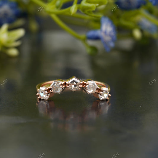 Hexagon Lab-Grown Diamond Eternity Ring