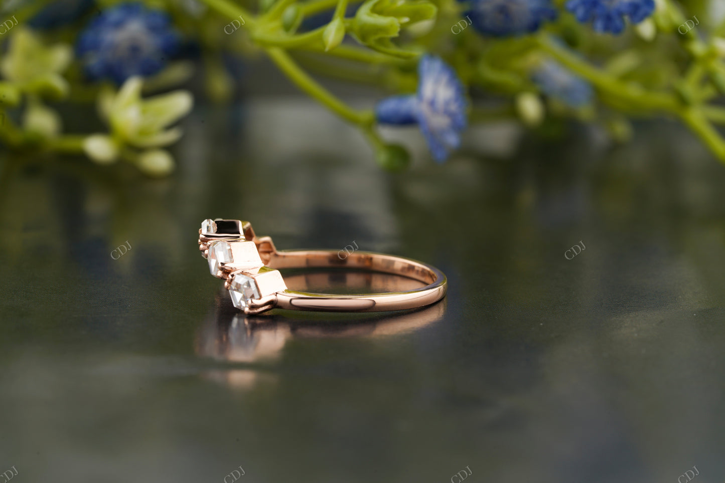Hexagon Lab-Grown Diamond Eternity Ring