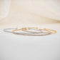 0.16CTW Lab Grown Diamond Flexible Thin Bangle Bracelet  customdiamjewel   