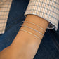 0.16CTW Lab Grown Diamond Flexible Thin Bangle Bracelet  customdiamjewel   
