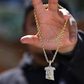 Hip Hop Moissanite Simulated Crown Jesus Pendant hip hop jewelry CustomDiamJewel