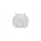 10k White Gold Iced Out Moissanite Fashion Ring hip hop jewelry CustomDiamJewel