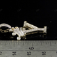 1.5" 10K Solid Gold Real Diamond Crown Initial 'Y' Letter Pendant CustomDiamJewel