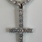 Lab Grown Diamond Inverted Cross Pendant  customdiamjewel   