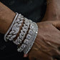 Moissanite Custom Iced Out Hip Hop Bracelet  CustomDiamJewel   