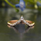 Lab-Grown Diamond Chevron Band