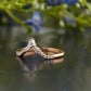 Lab-Grown Diamond Chevron Band