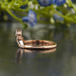 Lab-Grown Diamond Chevron Band