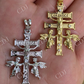 Cruz De Caravaca Cross Pendant  customdiamjewel   
