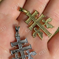 Cruz De Caravaca Cross Pendant  customdiamjewel   