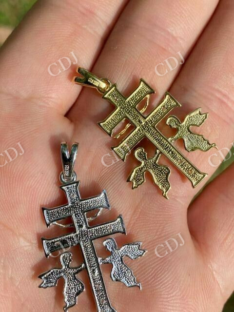 Cruz De Caravaca Cross Pendant  customdiamjewel   