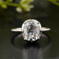 Lab-Grown Diamond Solitaire Cushion Ring
