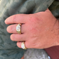 Bling Two Tone Hip Hop Men Ring  customdiamjewel   