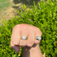 Bling Two Tone Hip Hop Men Ring  customdiamjewel   