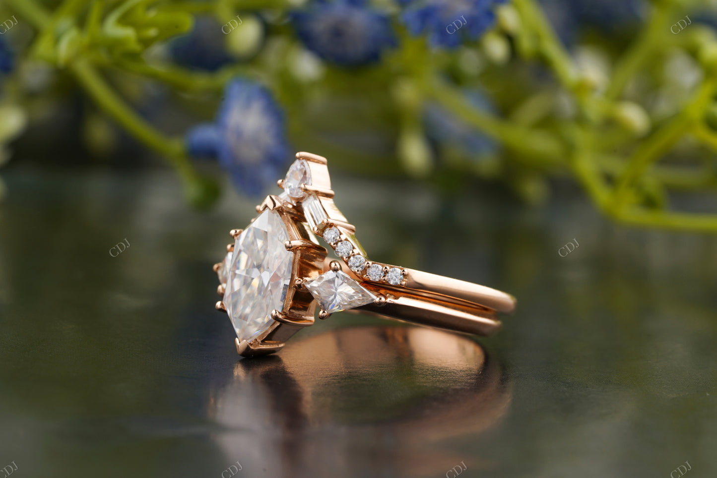 Marquise Lab-Grown Diamond Ring
