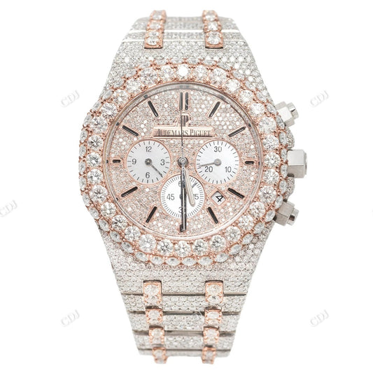 Audemars Piguet Royal Oak Chronographe Diamond Watch customdiamjewel