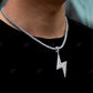 Baguette & Round Cut Diamond Simulated Electric Shape hip hop jewelry CustomDiamJewel