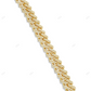 VVS Moissanite 925 Silver Square Cuban Link Chain CustomDiamJewel