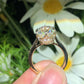 Round Portuguese Cut Moissanite Custom Ring customdiamjewel