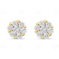2.50 CT Moissanite Diamond Stud Earrings Stud earrings CustomDiamJewel