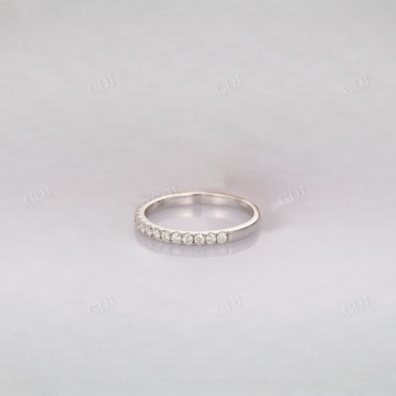 0.34CTW Lab Grown Diamond Half Eternity Wedding Band  customdiamjewel   