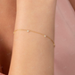 0.11CT Dainty Natural Dimond Bracelet