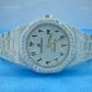 AP Lab Grown Diamond Watch Iced Out Diamond Swiss Movement Watch 27 to 28 CTW (Approx)