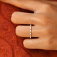 East West 1.50CTW Marquise Cut Lab Grown Diamond Full Eternity Wedding Band  customdiamjewel   