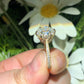 Round Portuguese Cut Moissanite Custom Ring customdiamjewel