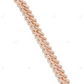 VVS Moissanite 925 Silver Square Cuban Link Chain CustomDiamJewel