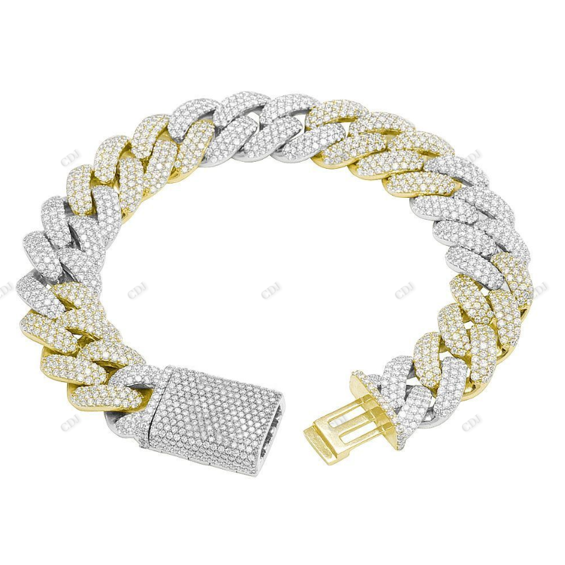 Multiple Options 925 Sterling Silver Hip Hop Bracelet