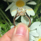 Round Portuguese Cut Moissanite Custom Ring customdiamjewel