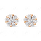 2.50 CT Moissanite Diamond Stud Earrings Stud earrings CustomDiamJewel