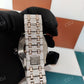 Two Tone AP Hand Set Diamond Watch customdiamjewel