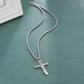 Premium Unisex Solid Gold Hip Hop Crist Cross Pendant hip hop jewelry CustomDiamJewel