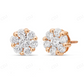 2.50 CT Moissanite Diamond Stud Earrings Stud earrings CustomDiamJewel