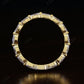 East West 1.50CTW Marquise Cut Lab Grown Diamond Full Eternity Wedding Band  customdiamjewel   