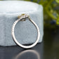 Champagne Pear Diamond Pavé Ring customdiamjewel