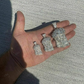 Fully Iced Out Sterling Silver Jesus Piece Pendant hip hop jewelry CustomDiamJewel