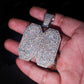 00 Numeric Moissanite Sterling Silver Pendant hip hop jewelry customdiamjewel   